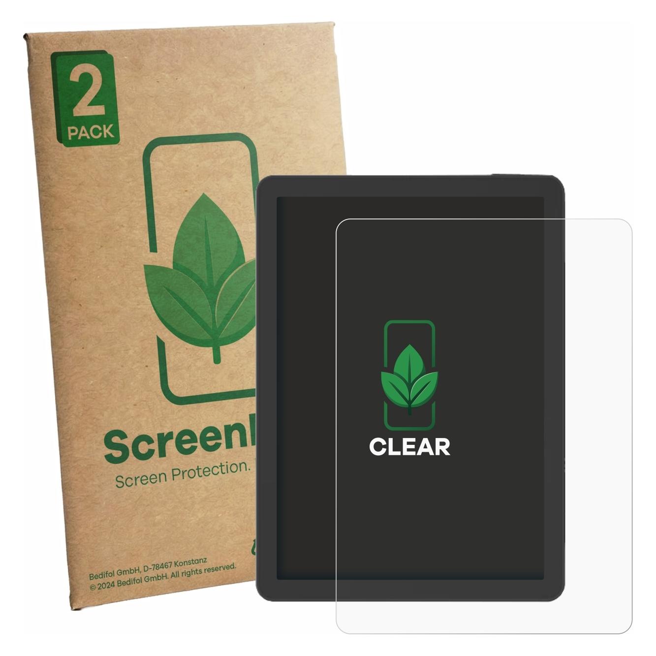 ScreenLeaf Schutzfolie für Bigme B6 Pro Displayschutz Display Schutz Folie Klar Transparent (6164369)