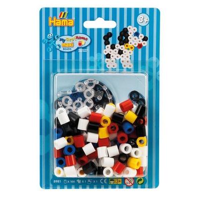 Hama Bügelperlen Starter Set maxi Hund 100 Stück Blister
