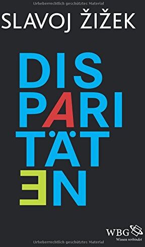 Slavoj Zizek - Disparitäten - Preis vom 09.10.2026 07:28:09 h