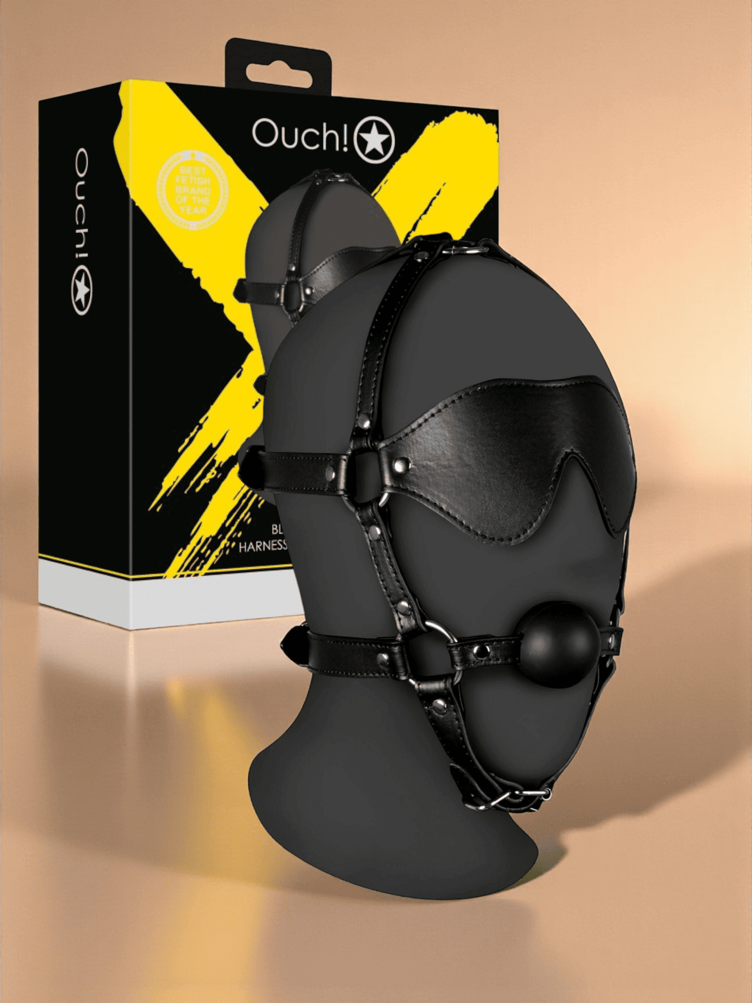 Xtreme Harnais de tête et Masque - Black