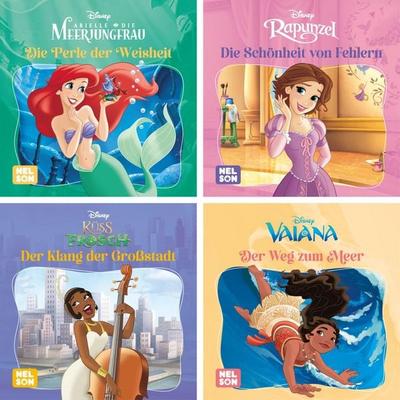 4er-Set Maxi-Mini 48: Disney Prinzessin, Set von , Nelson, 978-3-8451-2587-9