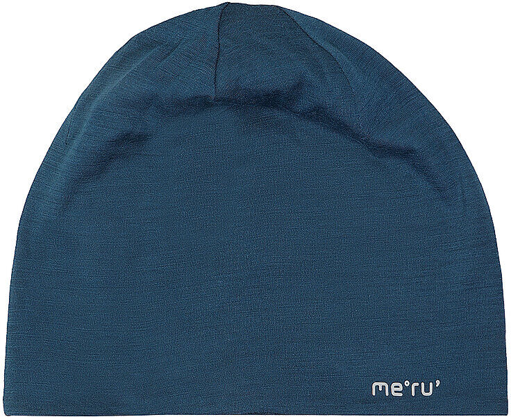 MERU Mütze Ringsted Wool-Mix Uni dunkelblau B