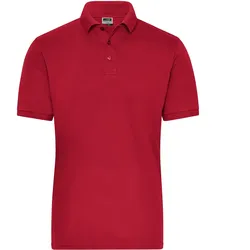 Bio Stretch Polo-Shirt "JN1806" UV-Schutz - S - red