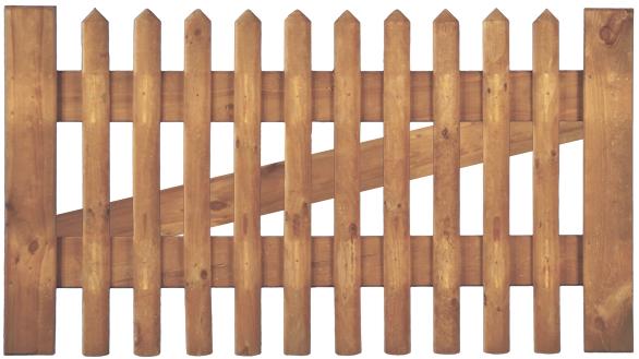 TETZNERJENT Tor f. Senkrechtzaun 300 x 80 cm 08436057