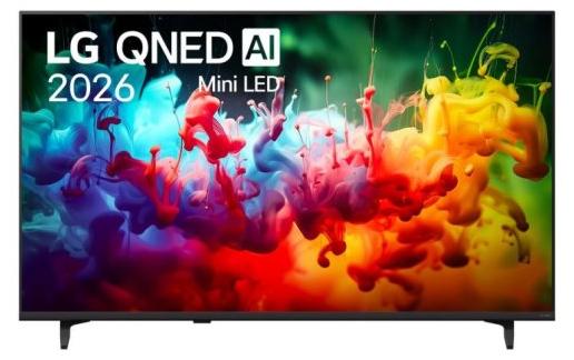 LG QNED AI MiniLED 50QNED70B6C, 127 cm (50"), 3840 x 2160 Pixel, QNED MiniLED, Smart-TV, WLAN, Schwarz
