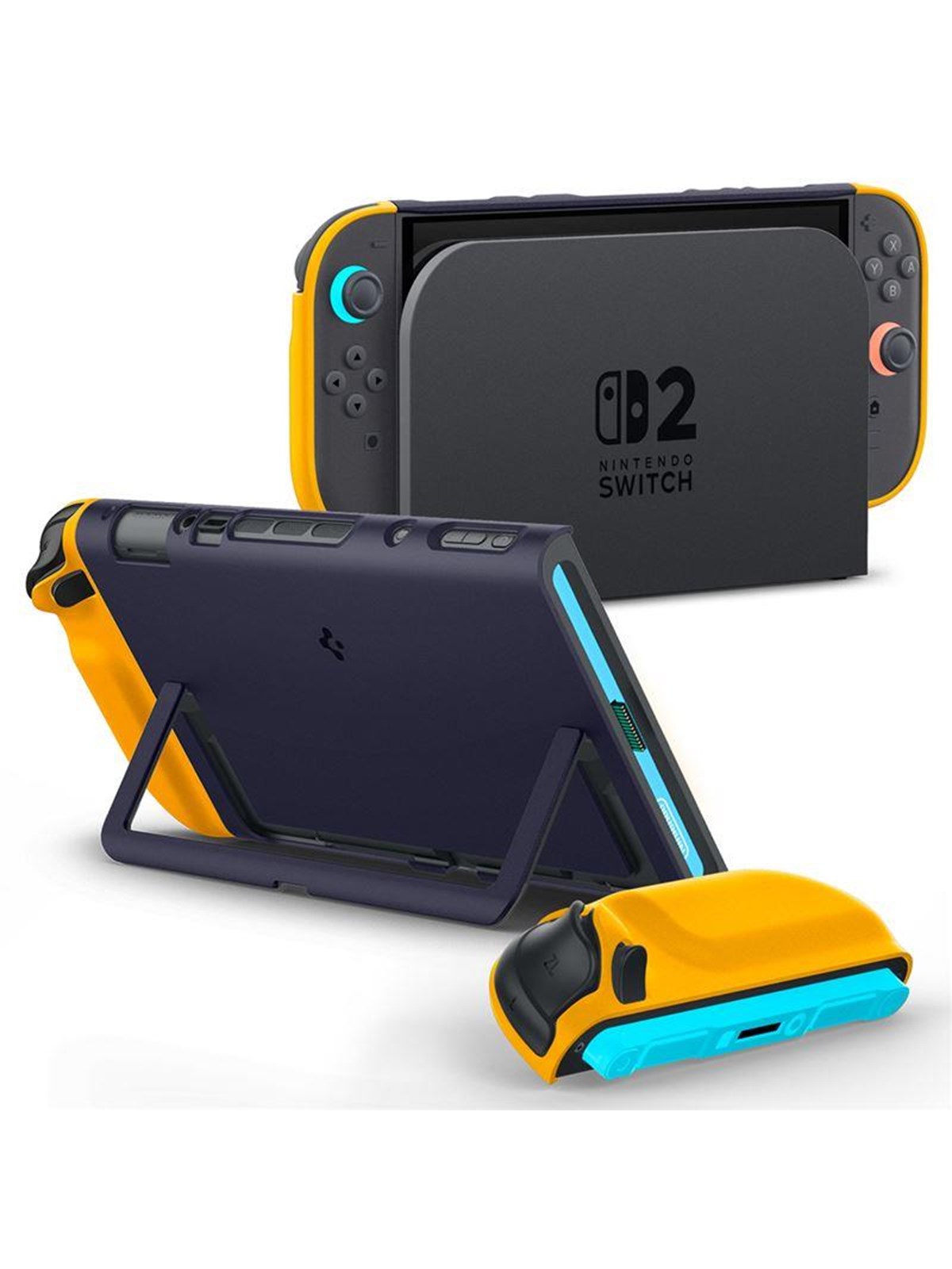 Spigen Nano Pop - blueberry navy - Nintendo Switch 2 - Miscellaneous Zubehör für Spielkonsole - Nintendo Switch 2