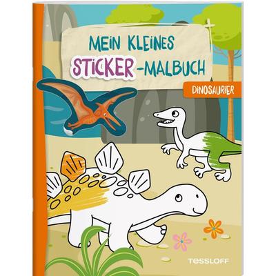 Mein kleines Sticker-Malbuch. Dinosaurier, Geheftet von , Tessloff Verlag Ragnar Tessloff GmbH & Co. KG, 978-3-7886-4683-7