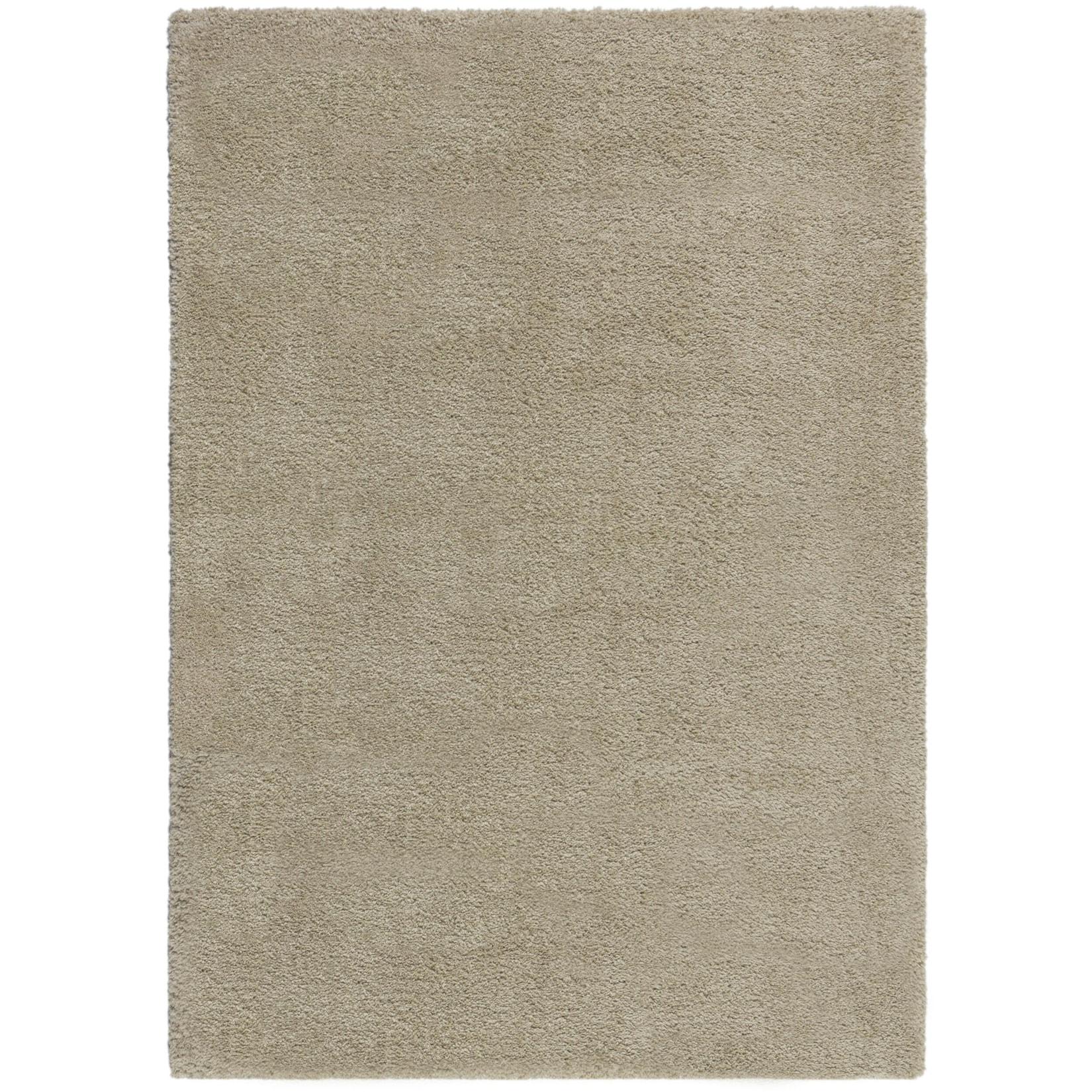 Teppich uni Beige 140 x 200 cm - LYNE Kadima Design