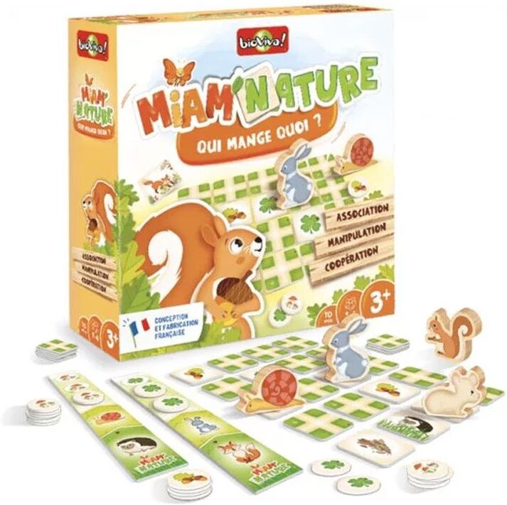 Bioviva Editions Récré Nature - Miam'Nature : Qui mange quoi ?