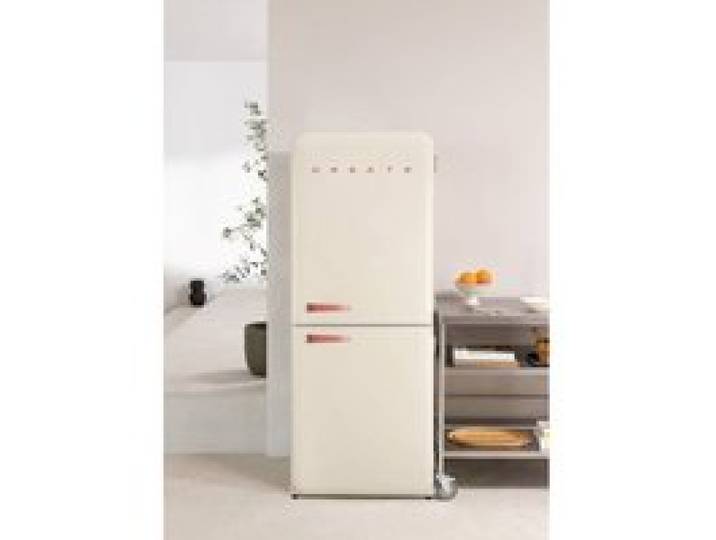 Réfrigérateur combiné rétro - Create - 401L - Température réglable - Système No Frost