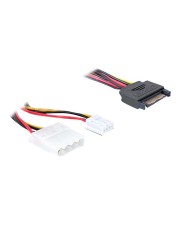 Delock Netzteil 15 PIN SATA Power interne Stromversorgung 4-polig 4-Pin-Mini-Stromversorgungsstecker W 30 cm (65227)