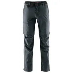 Maier Sports Herren Tajo Zip-Off-Trekkinghose (Standardgrößen) - 68 - graphite