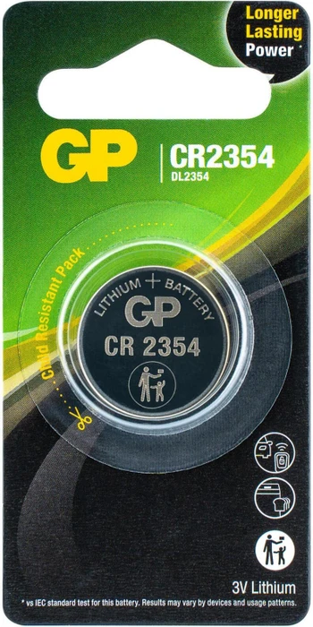 GP Lithium Knopfzellen CR2354 - 1 Stück