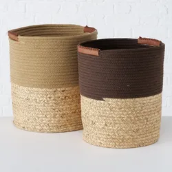 Korb ZAHARA (DH 30x37 cm) - braun - DH 30x37 cm