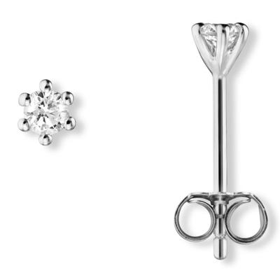 Paar Ohrstecker ONE ELEMENT "Zirkonia Ohrringe Ohrstecker aus 925 Silber", silber, Ohrringe, Damen, Damen, Silber 925 (Sterlingsilber), Zartes Emblem – unaufdringlich und dennoch ausdrucksstark