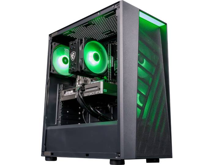 PC gamer Ryzen 5 5500 / RTX 5050 / RAM 16 Go / SSD 500 Go FLOWUP