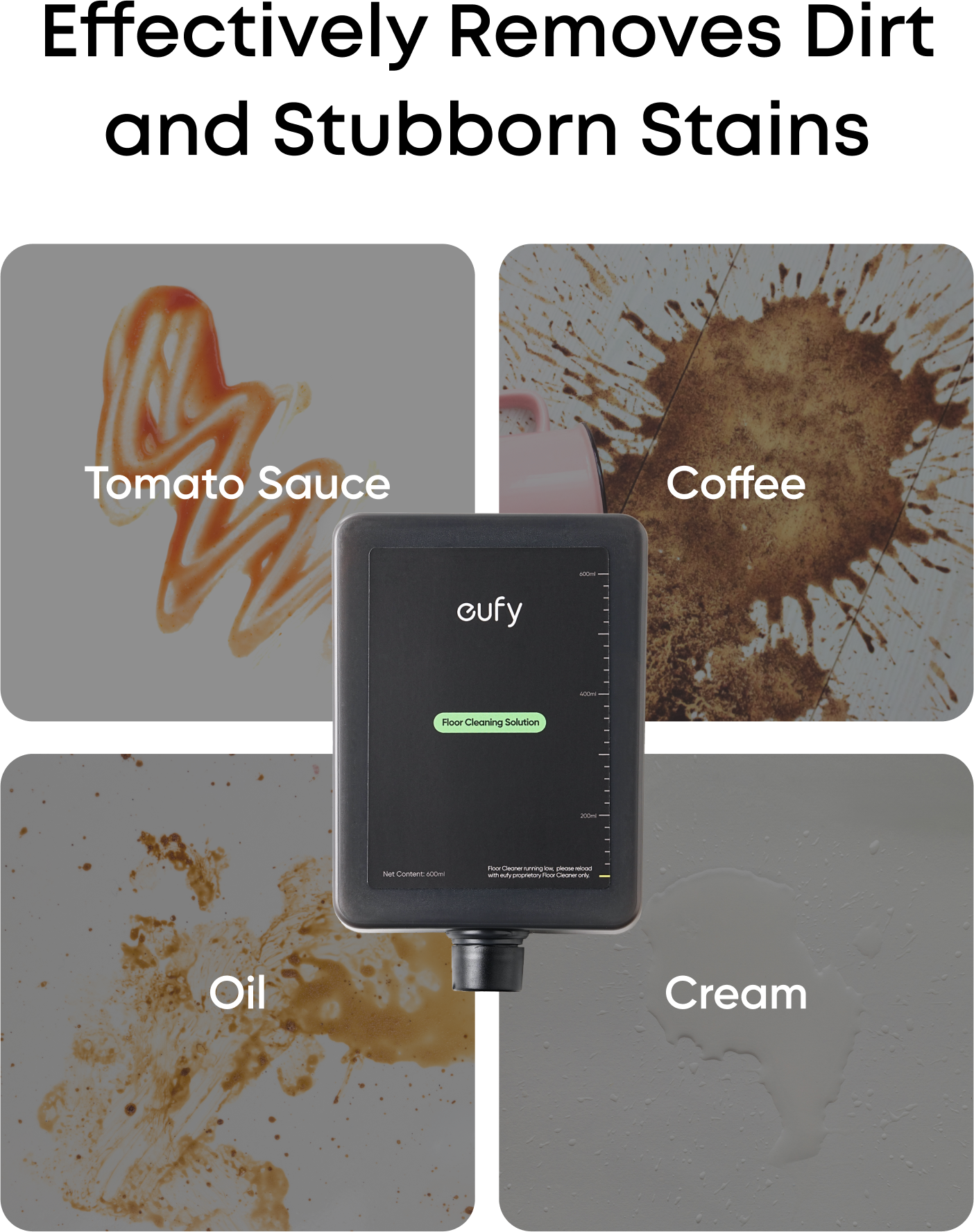 eufy Hard Floor Cleaner for eufy Robot Vacuum Omni S2