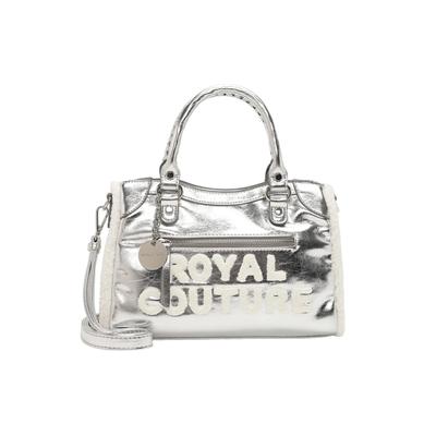 Shopper EMILY & NOAH "Shopper E&N Loreen", Damen, Gr. B/H/T: 33cm x 22cm x 14cm, silber (silber 830), Taschen Shopper