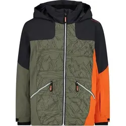 CMP Kinder Jacke KID JACKET FIX HOOD, Größe 116 in Grün Grün