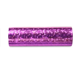 Glitzer Luftschlangen rosa holografisch