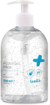 Wells Álcool Gel 500 ml