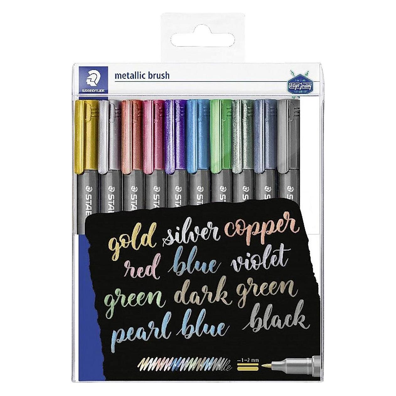 Staedtler Metallic Brush (10x) (8321 TB10)