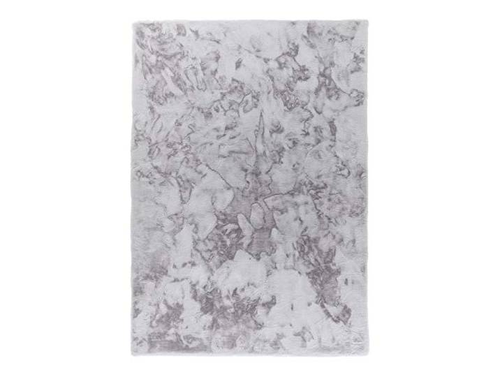 Schöner Wohnen Tender kunstbont tapijt modern 120 x 180 cm zilver
