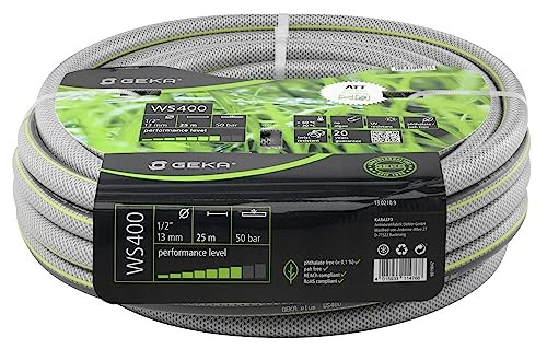 GEKA plus waterslang WS400, 25 meter, 5-laags, drukvast en vormvast, 13.0210.9
