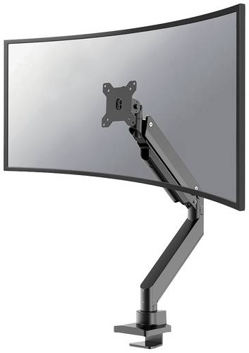 Neomounts NM-D775BLACKPLUS Monitor-Tischhalterung 1 Display(s) 25,4cm (10") - 124,5cm (49") Schwarz Rotierbar, Schwenkbar