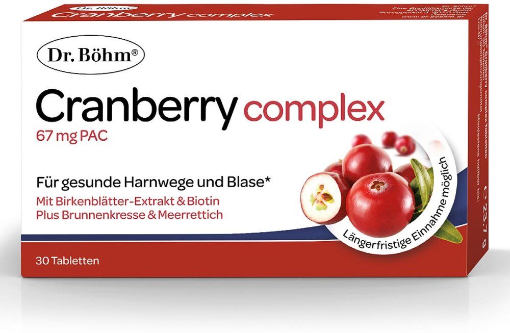 Dr. Böhm Cranberry complex 30stk