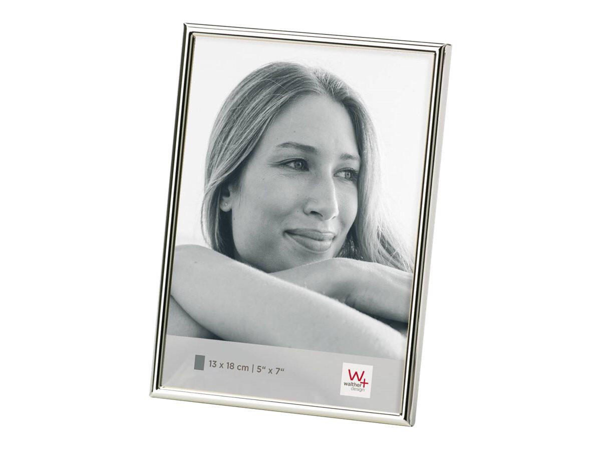 walther design Bilderrahmen Chloe 13,3 x 18,7 cm silber WD318S