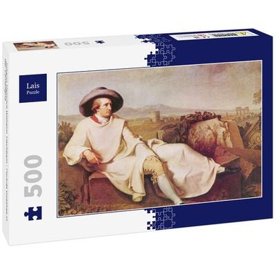 Lais Puzzle Johann Heinrich Wilhelm Tischbein - Porträt Goethes in der Campagna 500 Teile