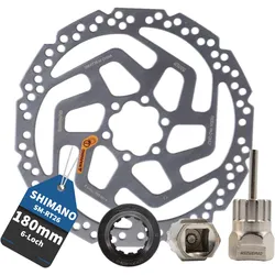 Shimano Bremsscheibe SM-RT26 180mm 6-Loch Modell 2022 mit Werkstatttool