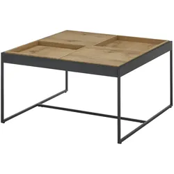 Höffner Home Couchtisch  Turn , holzfarben , Maße (cm): B: 83 H: 45