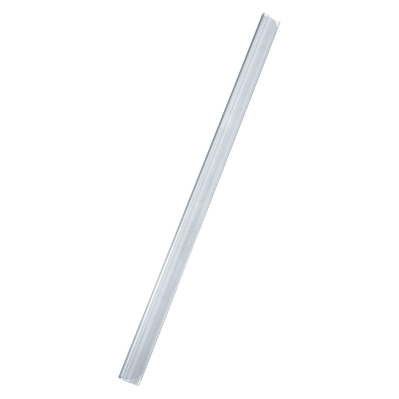 Leitz Klemmschiene, DIN A4, Füllhöhe: 3 mm, transparent aus Kunststoff, Fassungsvermögen: 30 Blatt (A4, 20x) (21770)