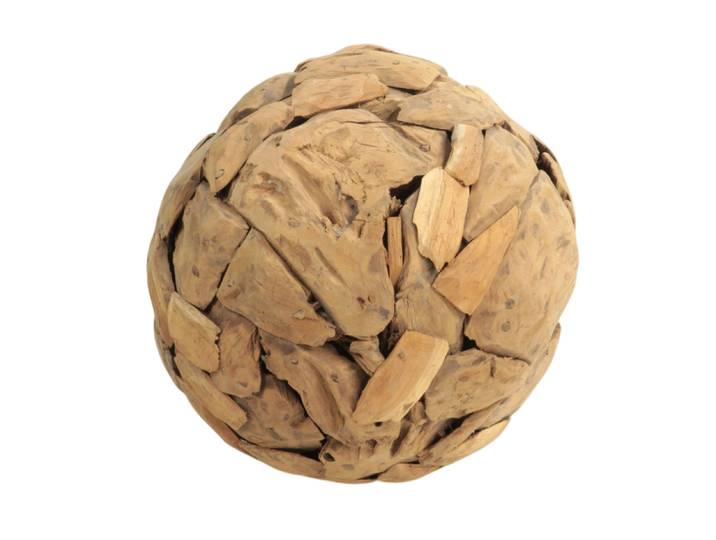 Boule déco en racine de teck-XL