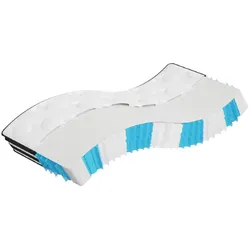 vidaXL Matratze Taschenfederkern Mittel 80x200 cm