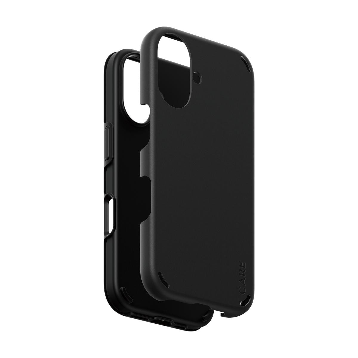 CARE by PanzerGlass Feature Case Double Defense Schwarz iPhone 16