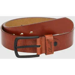 REELL All Black Buckle Gürtel vintage hazel Gr. SM