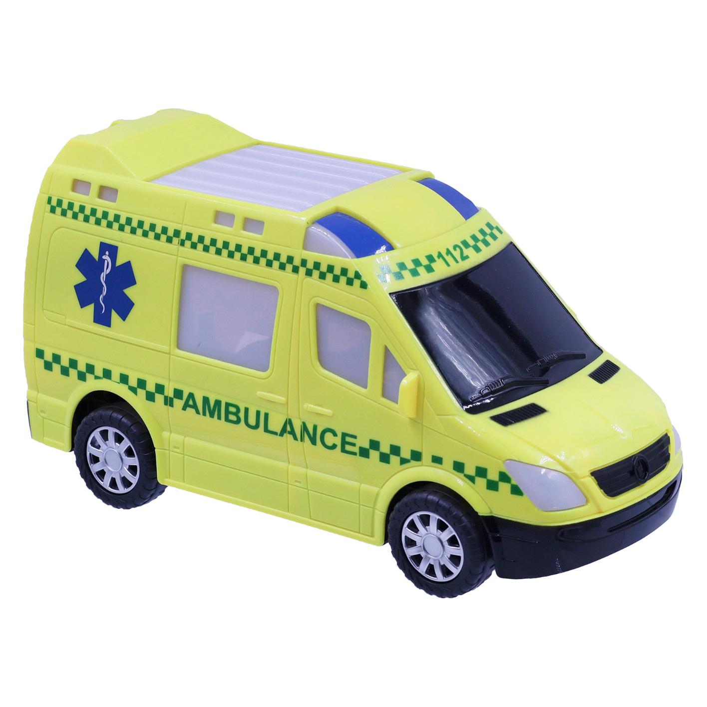 Impulse Toys - Ambulance bump 'n go with light and sound (I-1600001)