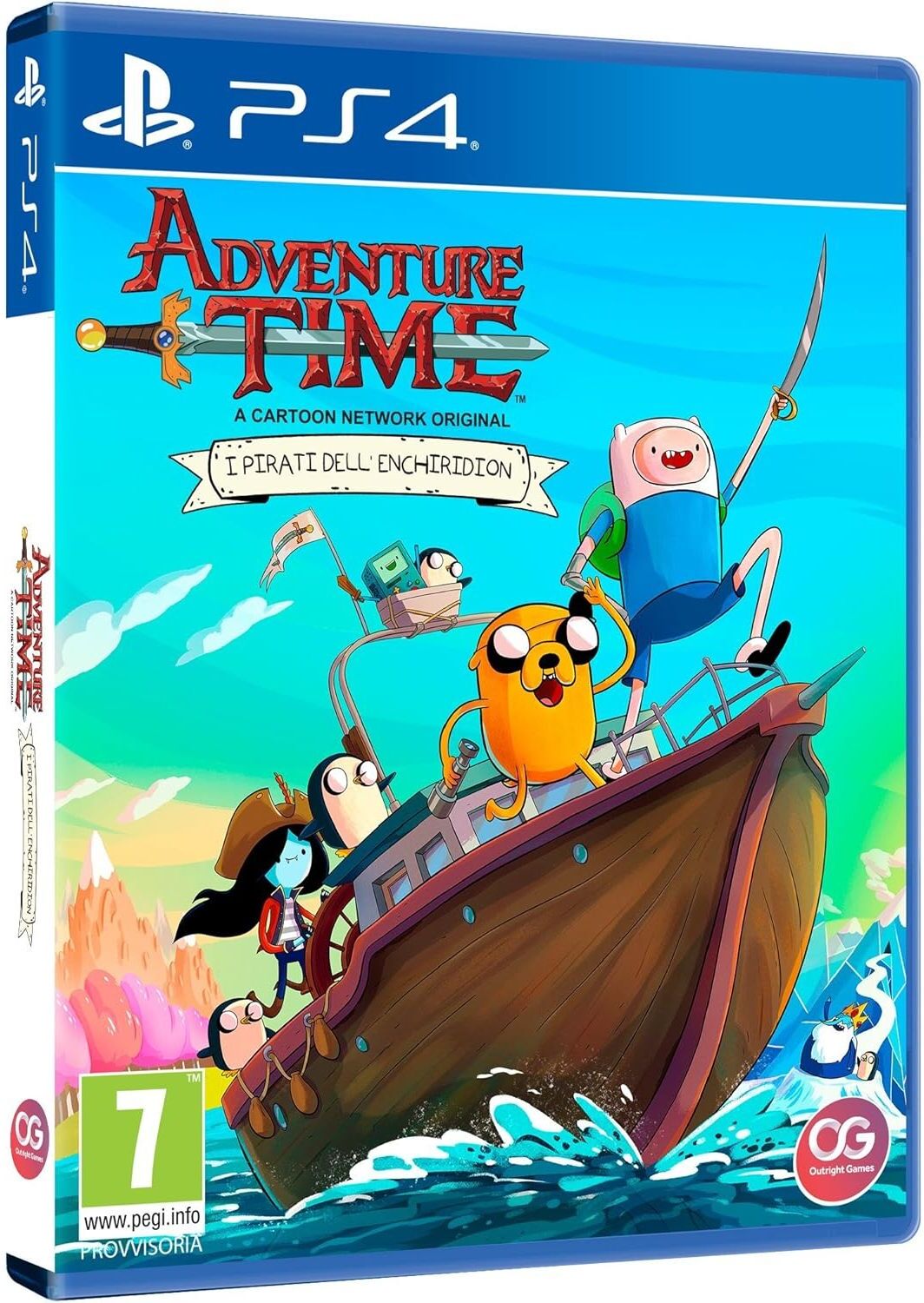 Bandai Namco Entertainment Adventure Time: Pirates of Enchiridion - PlayStation 4, Used - Good