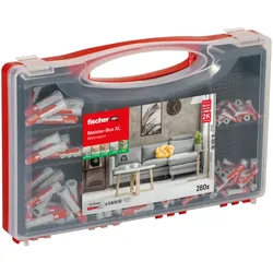 Fischer Dübelsortiment Meister-Box XL Wohnraum (280 Teile) - 577157
