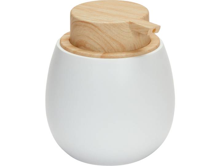 Seifenspender Maurin weiss Polyresin H 11 B 10 cm - Seifenspender