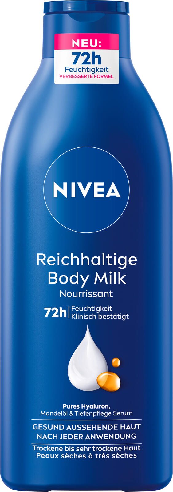 NIVEA Bodylotion Reichhaltige Body Milk 400 ml 6369909002