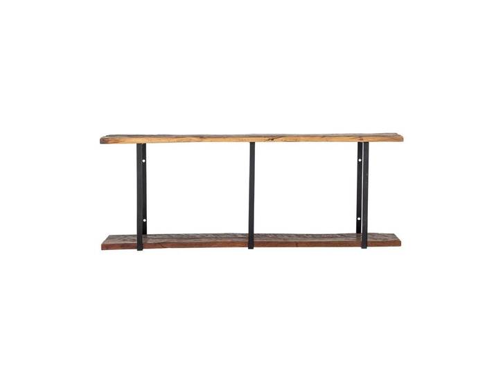 Regal Montara – Zweistufiges Regal aus recyceltem Holz - Braun - Luxusbetten24