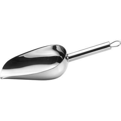 Messlöffel PINTINOX "Bar Professional", silber (edelstahlfarben), Edelstahl, Messbecher, Eisschaufel, Lebensmittelschaufel-Set, 250 und 500 ml, 2-teilig