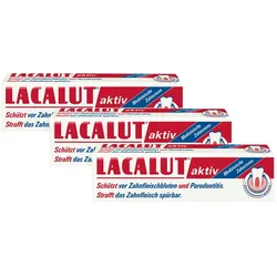 LACALUT aktiv Zahncreme 3X100 ml