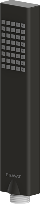 Bravat Handbrause 3591739 schwarz matt