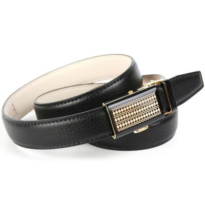 Ledergürtel ANTHONI CROWN, Damen, Gr. 85, schwarz, Leder, genarbt, unifarben, festlich, Gürtel Ledergürtel, Schließe in Bicolor-Optik