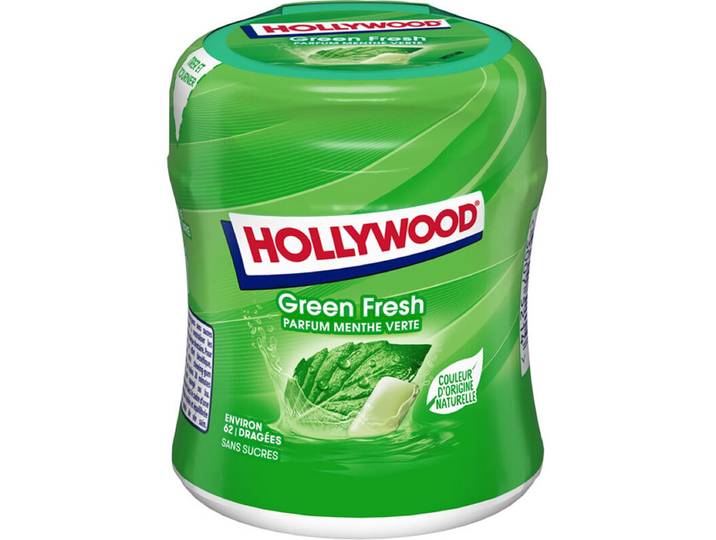 Hollywood Chewing-gum menthe 87 g